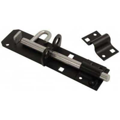 Dzina Brenton Pad Bolt Medium 8 Inch BlackPack Of 1 from B&Q