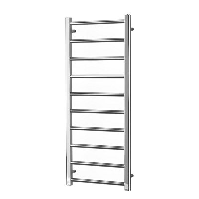 SolAire Heating Products Alpine Heated Towel Rails For Central HeatingChromeW500 X H1200 mm from B&Q