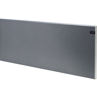 Adax Neo Electric Panel HeaterWall Mounted800WLava Grey from B&Q
