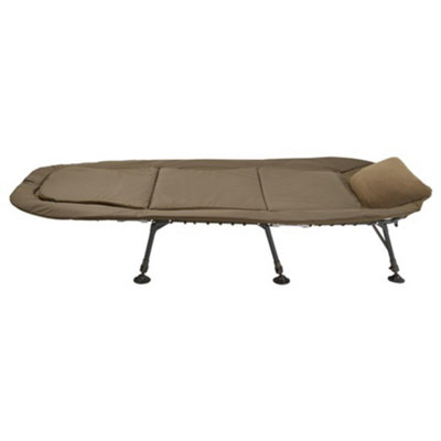 Westlake Pro Flatout Xl Fishing Bedchair With Integrated Pillow