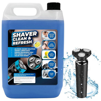 Storm Trading Group 1 X 5 Litres Shaver Cleaning Refill Fluid Clean & Renew Cartridge from B&Q