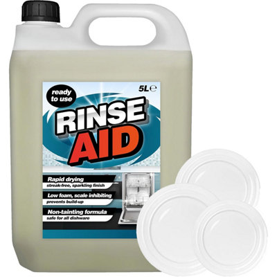 Storm Trading Group 1 X 5L Rinse Aid Commercial Use Low Foaming Natural Dishwasher Cleaner from B&Q