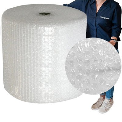 Storm Trading Group 500mm X 25M Large Bubble Wrap Roll For Packing & Storage from B&Q