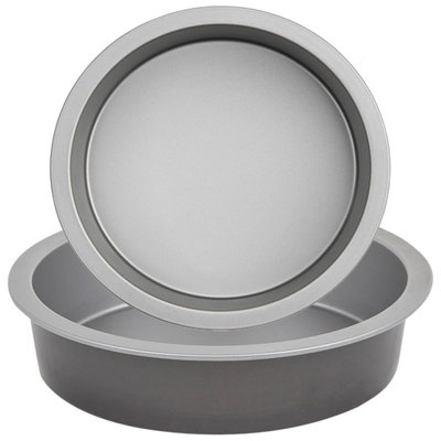 Storm Trading Group 2 X Sandwich Tin 23Cm Deep Baking Pan With Loose Base from B&Q