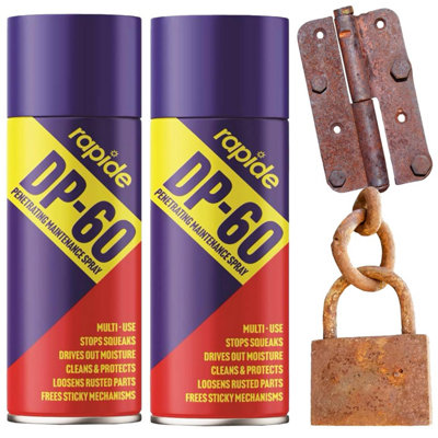 Storm Trading Group 3 X Dp-60 Multi-Use Lubricant Spray 250Ml Cleaning Maintenance Spray For Rusted Parts from B&Q