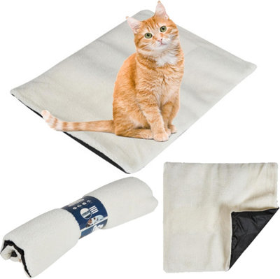 B&Q -  1 X Self Heating Snug Thermal Fleece Mats Pet Blanket