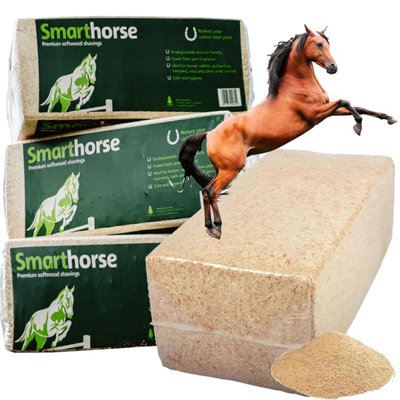 Storm Trading Group 2 X 20Kg Kiln Dried Softwood Horse Shavings Premium Soft Chip from B&Q