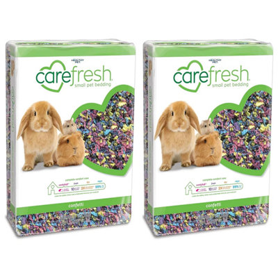Storm Trading Group 2 Bags 10L Each (20 Litres In Total) Small Dust-Free Confetti Natural Paper Pet Bedding With Odour Control from B&Q
