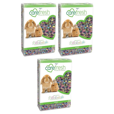 Storm Trading Group 3 Bags 10L Each (30 Litres In Total) Small Dust-Free Confetti Natural Paper Pet Bedding With Odour Control from B&Q