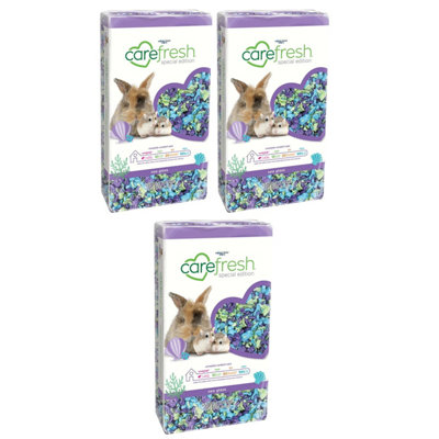 Storm Trading Group 3 Bags 10L Each (30 Litres In Total) Small Dust-Free Sea Glass Natural Paper Pet Bedding With Odour Control from B&Q