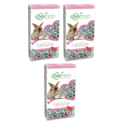 Storm Trading Group 3 Bags 10L Each (30 Litres In Total) Small Dust-Free Tutti Frutti Natural Paper Pet Bedding With Odour Control from B&Q