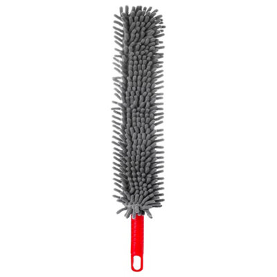 B&Q -  1 X Flexible Noodle Microfibre Duster For Cleaning Dust On Blinds & Lights