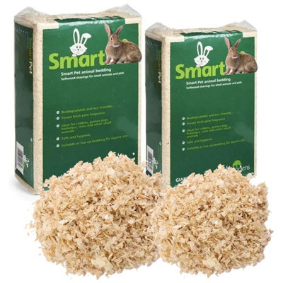 Storm Trading Group 4Kg (2 Bags) Soft Wood Shavings For Pet Bedding Small Pets & Animals from B&Q