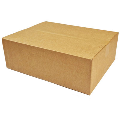 Pluto Packaging 100 X 450X350X160mm Corrugated Postal Parcel Packing Shipping Royal Mail Boxes from B&Q