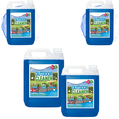 Pluto Packaging 5 Litre Multi Purpose Outdoor Cleaner For PathsPatiosDrivewaysGreenhousesFlowerpots