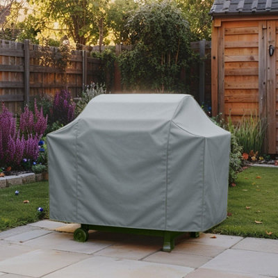 Home Source Duracover 122Cm Heavy Duty Outdoor Waterproof & Uv Polyester Bbq Grill Protective Cover from B&Q