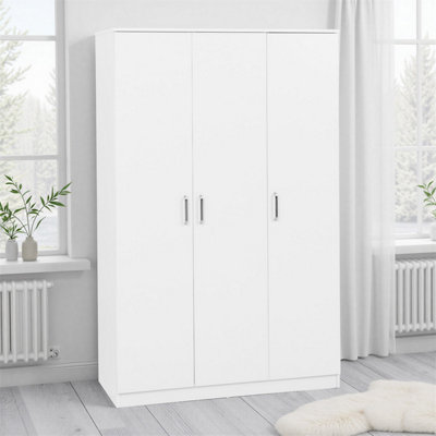 Seconique Unisex White Dakotia Door Wardrobe In Size 3 - Image 7