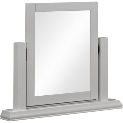 Seconique Bordeaux Dressing Table Mirror Pebble Grey  (Fully Assembled ) from B&Q