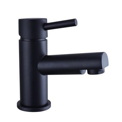 VeeBath Dixon Round Lever Mono Basin Mixer Tap With Waste from B&Q
