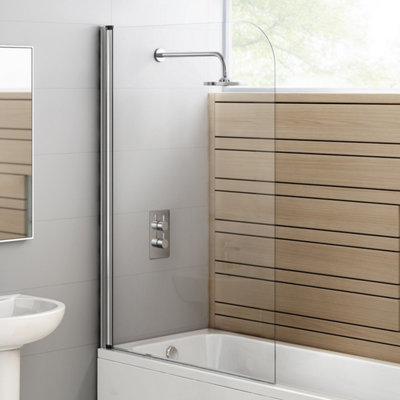 Veebath 700 Acubase End Panel 2Pc White Gloss from B&Q
