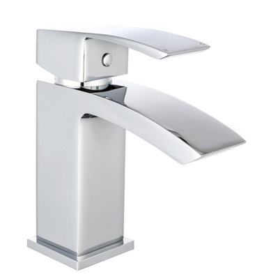 VeeBath Trace Mono Basin Mixer Tap With WasteChrome from B&Q