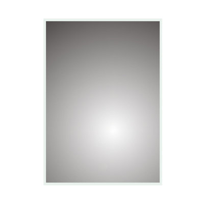 Ibathuk Spectra Wall Mounted Led Illuminated Bathroom MirrorDesigner Bathroom Mirror With Light Sensor & Demister Pad700X500mm