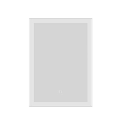 Ibathuk Lustre Wall Mounted Led Illuminated Bathroom Mirror With Touch Sensor Light And Demister Pad700 X 500mm