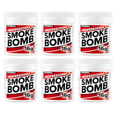 Critterkill Professional Insect Killer Smoke Foggers 16G X 6 from B&Q