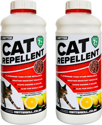 Critterkill Critter Cat Repellent Granules 2 X 650G from B&Q