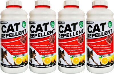Critterkill Critter Cat Repellent Granules 650G4 Pack from B&Q