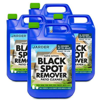 Jarder Black Spot Remover And Patio Cleaner 4 X 5L Extra Large B&Q