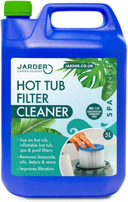  - Jarder Hot Tub Filter Cleaner 5L