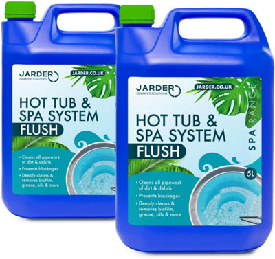 B&Q -  Hot Tub And Spa System Flush 2 X 5L