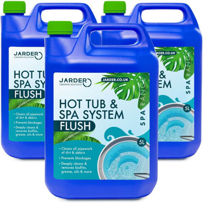 B&Q -  Hot Tub And Spa System Flush 3 X 5L
