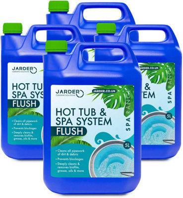 B&Q -  Hot Tub And Spa System Flush 4 X 5L