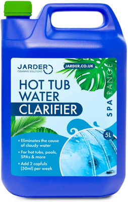 Jarder Hot Tub And Swimming Pool Water Clarifier 5L from B&Q