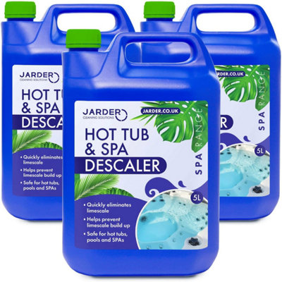 B&Q -  Hot Tub And Spa Descaler 5L X 3