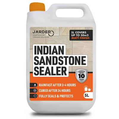 Jarder Indian Sandstone Weatherproof Sealer 5L from B&Q