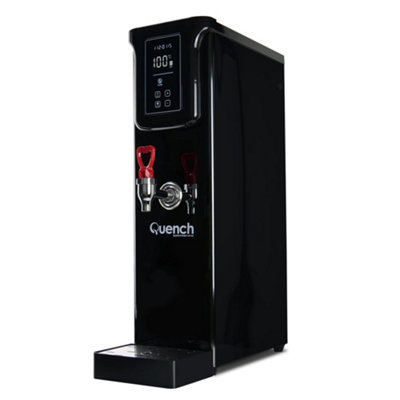 Quench Black Autofill Countertop Desktop Hot Water Boiler Kettle 20L from B&Q