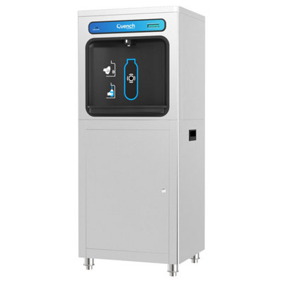 Quench Free Standing Cold Water Bottle Filling StationBlack from B&Q