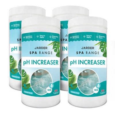 Jarder Ph Increaser For Hot Tubs 1Kg X 4 from B&Q