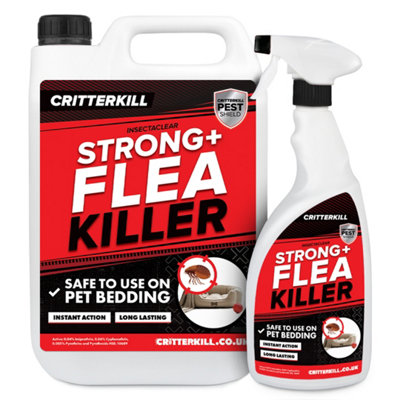 Critterkill Strong Flea Killer SpraySafe For Pet Bedding 6L from B&Q