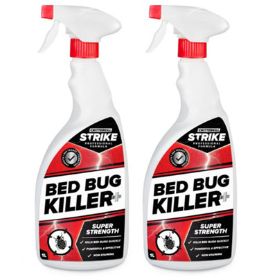 Critterkill Strike Bed Bug Killer Spray 2 X 1L from B&Q