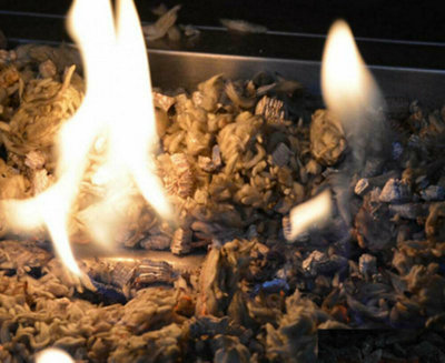 The Stove Wizard Vermiculite 1Kg Medium Gold Fireproof Granules For Gas Lpg Electric Bio Ethanol Fires And Fire Baskets from B&Q