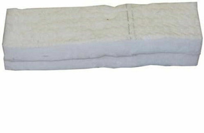 The Stove Wizard Bio Ethanol Fire Ceramic Wool Sponge 2Pcs Extends Burn Time from B&Q