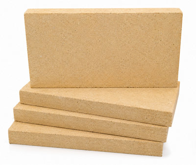 B&Q -  Bbq Fire Bricks 8 Pack Premium Clay 1300C For Bbq PitsGrills & Outdoor Ovens
