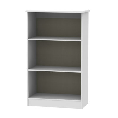 Harrow Bookcase In Grey Matt (Ready Assembled) from B&Q