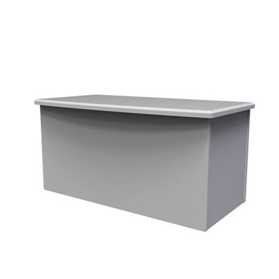 Swift Bergamo Ready Assembled OttomanGrey from B&Q