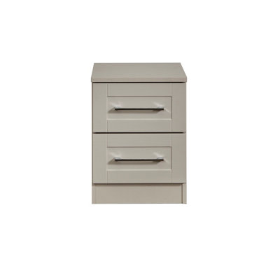 Ripon 2 Drawer Bedside Cabinet In Kashmir Ash (Ready Assembled) from B&Q