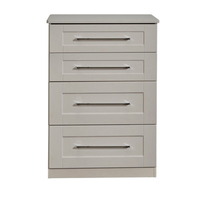 Ripon 4 Drawer Deep Chest In Kashmir Ash (Ready Assembled) from B&Q
